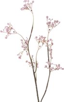 Kunstbloemen Gipskruid/Gypsophila takken roze 66 cm - Kunstplanten en steelbloemen