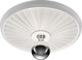 LED Plafondlamp - Plafondverlichting - Trinon Corina XL - E27 Fitting - 1-lichts - Rond - Mat Wit - Gips