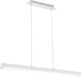 LED Hanglamp WiZ - Smart LED - Hangverlichting - Trinon Lavar - 20W - Aanpasbare Kleur - RGBW - Rechthoek - Mat Wit - Aluminium