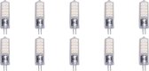 LED Lamp 10 Pack - Igna - G4 Fitting - 3.6W - Warm Wit 3000K | Vervangt 35W
