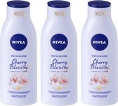 Nivea Body Oil In Lotion Cherry Blossom - Voordeelbox 3 x 400ml