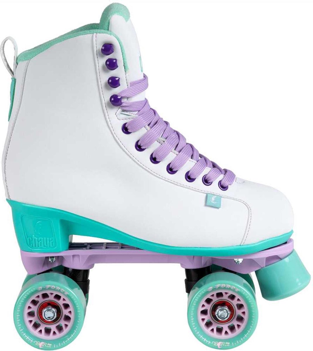 Chaya Patins à roulettes Melrose White Teal Polyuréthane Wit Taille 40