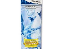 Dragon Shield SLEEVES Dragon Shield Perfect Fit Clear Sealable -