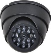 Caméra factice - Zwart - Pour l'intérieur et l'extérieur - Indicateur LED - Aspect professionnel