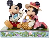 Mickey and Minnie Easter Figurine