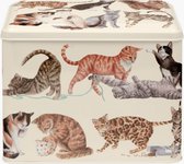 Emma Bridgewater Cats - Vershouddoos - Bewaarblik - Rechthoek - Poes