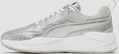 PUMA X-Ray² Square Metallic Tumbled Dames Sneakers - Puma White-Puma White-Puma New Navy - Maat 37.5