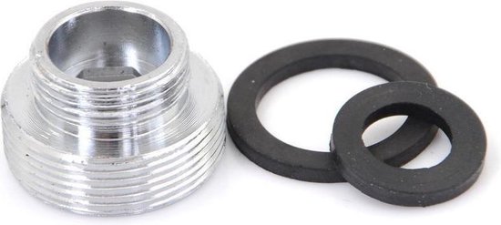 M22 Mannelijke 1Pc 22Mm 24Mm G1 2 Keuken Aluminium Waterzuiveraar Kraan Beluchter Adapter Accessoires (15 mm tot 22 mm M22 Mannelijke 1Pc 22Mm 24Mm G1 2 Keuken Aluminium Waterzuiveraar Kraan Beluchter Adapter Accessoires (15 mm tot 22 mm