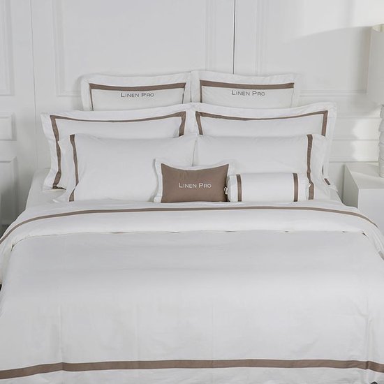 Egyptisch Katoen Laken | Satijn | Luxe Hotelkwaliteit | Wit | DOUXE