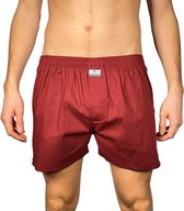 Underdog Wijde boxershort Bordeauxrood effen - M - Premium Kwaliteit Boxers