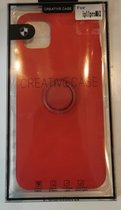 Creative Case| Apple iPhone 11 PRO | Rood | High Quality | Kickstand ring | Dikke randen | super sterk |