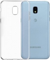 Hoesje CoolSkin3T - Telefoonhoesje voor Samsung Galaxy J3 2018 - Transparant wit