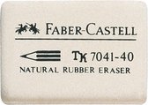 Faber-Castell rubbergum wit 1 stuk