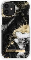 iDeal of Sweden - Apple Iphone 12 Mini Fashion Case 150 - Black Galaxy Marble