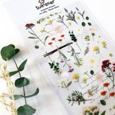 Flower Letter Levensstijl Leuke DIY Scrapbooking Dagboek Briefpapier Stickers