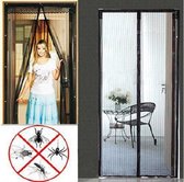 Magneet Muggennet deurnet - gordijn tegen insecten 210x100cm
