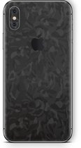 iPhone Xs Skin Camouflage Zwart - 3M Sticker