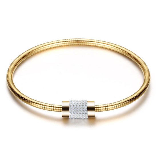 Amodi® Jewellery - Zirkonia Armband - Goudkleurig