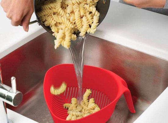 Joseph Joseph Duo Vergiet - Driehoek - Rood | bol