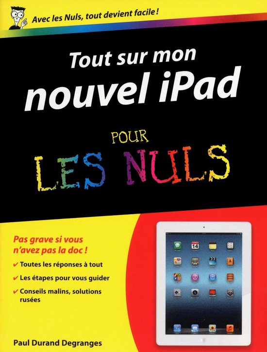 Tout sur mon Ipad 3 pour les nuls - cover