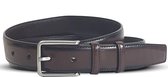 SK Bruin leren heren riem - Pantalon riem - Echt leer