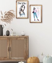My Style Fashion Hout Poster 2 stuks  7