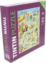 Kuifje Puzzle 1000 stukjes "De slag bij Zileheroum" uit De Scepter van Ottokar