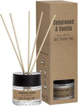 Cosy&Trendy - Geurstokjes - Vanilla / Cedarwood - 50ml