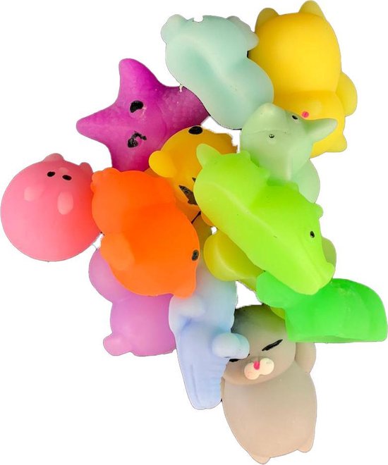 Mochi squishy  - Squishy - Mochi - 5 stuks - Fidget toys - Anti stress - Pop All Up® - Pop All Up