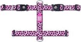 Max & Molly H-Hondenharnas - Leopard Pink - XS