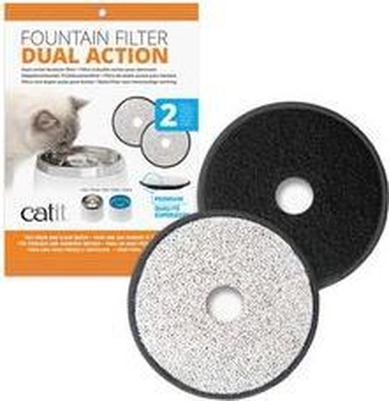 Filtre Catit Senses Fresh & Clear - 2 filtres | bol.com