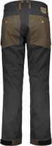 Kare Wollen Broek - Dark Grey / Dark Olive