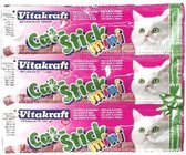 Vitakraft cat-stick mini eend met konijn - 3 st - 1 stuks