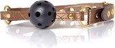 The Damsel Breathable Ball Gag - Bronze