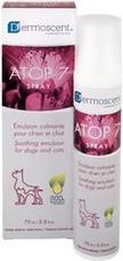 Dermoscent Atop 7 Spray voor hond en kat - 75 ml