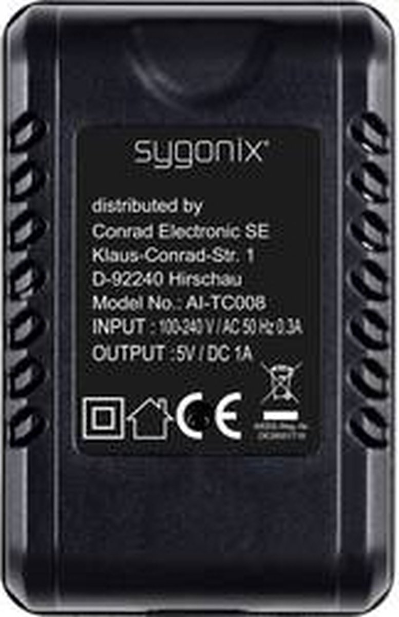 Sygonix SY-4286216 CCTV camera 64 GB 4,3 mm