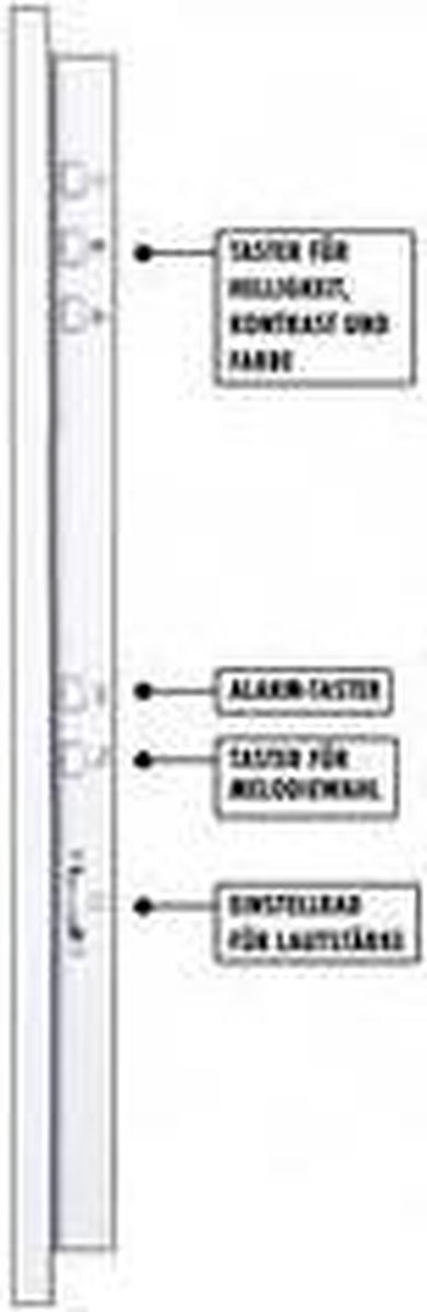 m-e modern-electronics VDV-503 WW Binnenunit - Kabelgebonden en Wit — afbeelding 4