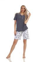 Dames shortama Normann 205 90 881 - Blauw - L 44/46