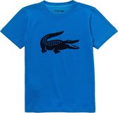 Lacoste Lacoste Sport Tennis T-shirt - Jongens - blauw - zwart