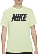 Nike Nike Sportswear Icon Block T-shirt - Mannen - geel - zwart
