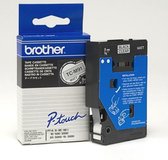 Brother TC-M91 9mm zwart op transparante tape labelprinter-tape