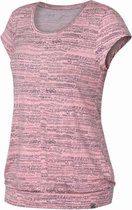 Hannah T-shirt Molvina Dames Viscose Roze Maat 42