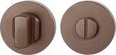 GPF1100.A2.0910 Bronze blend toiletgarnituur rond 50x8mm stift 8mm grote knop
