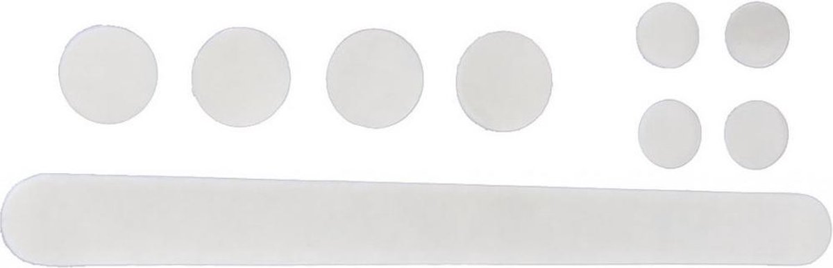 Stickerset voor de bescherming van het frame/vork RMS 9-delig - transparant