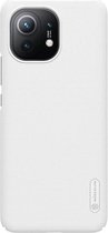 Nillkin - Xiaomi Mi 11 Hoesje - Super Frosted Shield - Back Cover - Wit