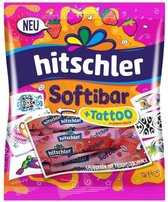 Hitschies Softibar Sticks + Tatto - 18 x 12 stuks