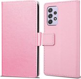 Hoesje Geschikt voor Samsung Galaxy A72 5G - Book Wallet Case - roze