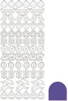 Sticker Charm - Mirror Violet