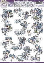 Fairies - Magical winter 3D-Knipvel Yvonne Creations 10 stuks