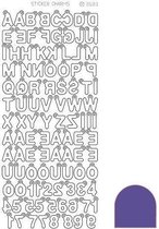 Sticker Charm ABC - Mirror Violet